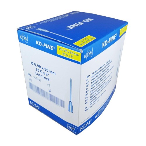 Ig y Iniekcyjne KD Fine 0 9 X 50 20G X 2 te 100 Szt MEDIMALL PL ig-y-iniekcyjne-kd-fine-0-9-x-50-20g-x-2-te-100-szt-medimall-pl
