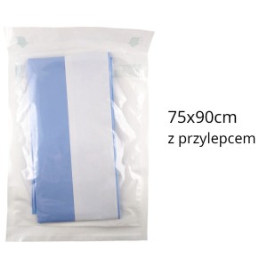 Serweta 75 x 90cm z PRZYLEPCEM NEOSET     dwuwarstwowa włókninowa jałowa ref. NSD01029E