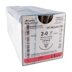 Szwy ATRAMAT PGA RAPID 2/0 PE-24 dł.75cm  igła 3/8 koła odwrotnie tnąca ref. PE2482-75B (12 szt.)