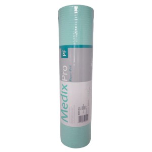 Medical couch roll MEDIXPRO PF 38cm x 50cm GREEN paper-foil 2-layers (80 pcs)