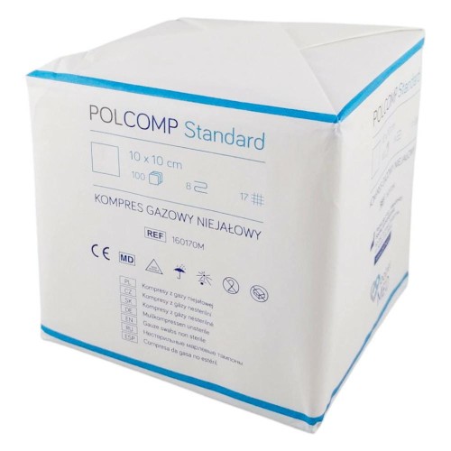 Kompresy-gazowe-10x10-polcomp-standard-6013