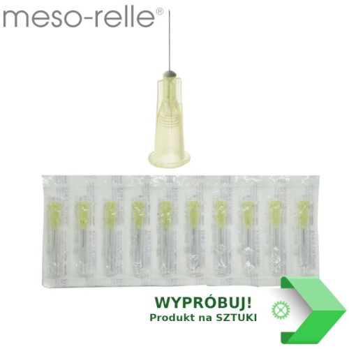 Igły Meso Relle 30G 03 x 25 mm 10 sztuk-6687