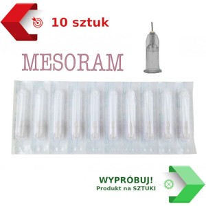 IGŁA MESORAM 0,2 x 4 (10 SZTUK) do        mezoterapii 33G x 1/6" czarna