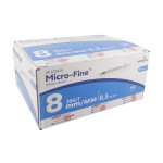 Insulin syringes EMBECTA MICRO-FINE 0,5ml U100 with needle 0,3 x 8 ref. 320933 (10x10pcs)
