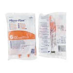 Insulin syringes EMBECTA MICRO-FINE 0,5ml U100 with needle 0,25 x 6 ref. 324904 (10 PIECES)