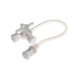 Kranik trójdrożny BD CONNECTA Z DRENEM    10cm ref. 394995 (1 szt.)