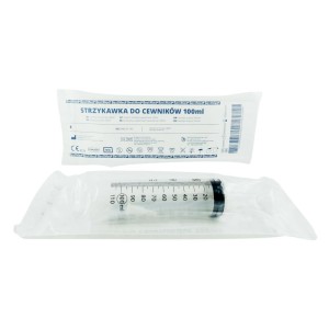 Catheter tip syringe BESTMED 100ml + Luer Adapter (1 PIECE)