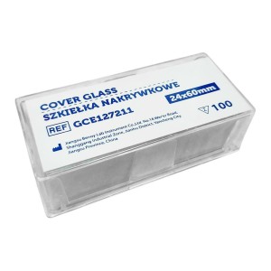 Szkiełka nakrywkowe 24x60mm ZARYS (100 szt.)