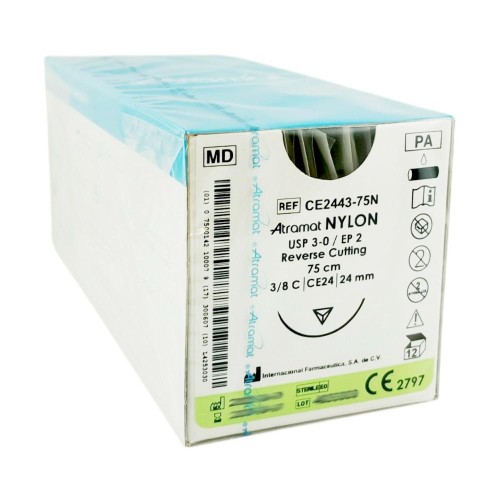 ATRAMAT-NYLON-3-0-CE24-75cm-CE2443-75N-7245