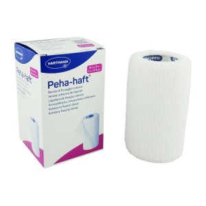 Hartmann PEHA-HAFT 8cm x 4m cohesive conforming bandage ref. 300040 (1 pcs)