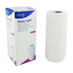 Hartmann PEHA-HAFT 12cm x 4m cohesive conforming bandage ref. 300042 (1 pcs)