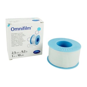 OMNIFILM 2,5cm x 9,2m przylepiec foliowy  ref. 900422 (1 szt.)