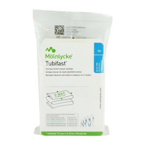 TUBIFAST 7,5cm x 1m elastyczny rękaw      opatrunkowy BLUE LINE Two Way Stretch ref. 2482