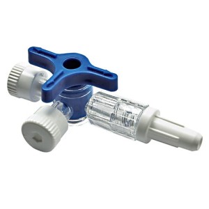 KRANIK trójdrożny VITROWAY NIEBIESKI Vitromed (1 SZTUKA)