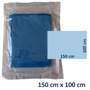 Serweta operacyjna 100 x 150cm PRIONGUARD dwuwarstwowa włókninowa jałowa