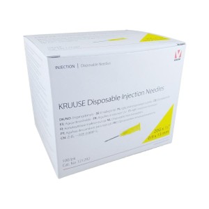 Igły iniekcyjne KRUUSE 0,9 x 13mm 20G x 1/2`` ref. 121292 (100 szt.)