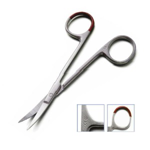 Nożyczki IRIS OSTRE/OSTRE 11 cm STERYLNE BATIST SET 391 - IMMUNITY KIT