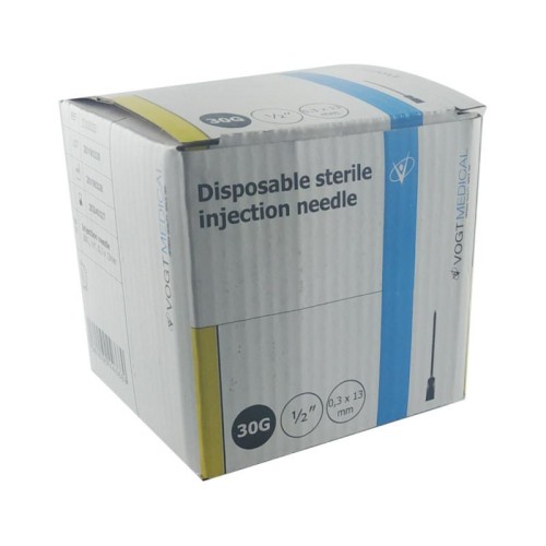 Igła igły iniekcyjne Vogt 30G 03 x 13 pudelko--2500
