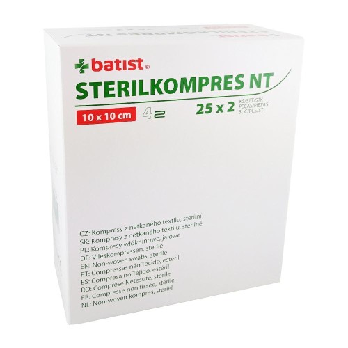 BATIST-STERILKOMPRESNT-10x10cm-25x2-4514