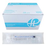 Strzykawki tuberkulinowe POLFA 1ml        z igłą  0,4 x 13 nakładaną (100 szt.)