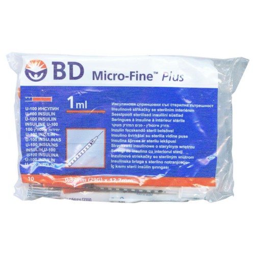 BD Micro-Fine-Plus-1ml-U100-29G-torebki-1553