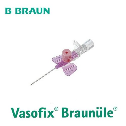 Braun Vasofix Braunule 20G - różowy-2051