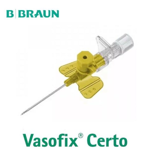 Braun Vasofix Certo 24G - żółty-2044