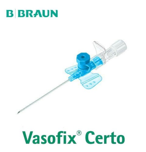 Braun Vasofix Certo 22G - niebieski-2045