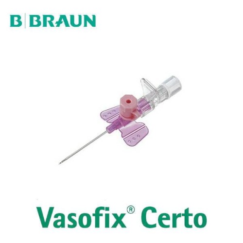 Braun Vasofix Certo 20G - różowy-2047