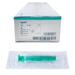2-piece syringes INJEKT SOLO 2ml (3ml) Luer B.Braun (100 pcs)