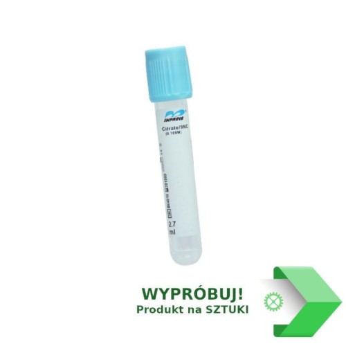 Probówki 9ml 3,2% z cytrynianem sodu IMPROVE --1759
