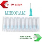 IGŁA MESORAM 0,4 x 12 (10 SZTUK) do       mezoterapii 27G x 1/2" niebieska/szara