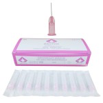 Igły do mezoterapii MESORAM 0,23 x 12     32G x 1/2" różowe/zielone ref. 712306 (100 szt.)