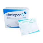 ELASTOPOR IV 6cm x 8cm (100 szt.) opatrunek do mocowania kaniul jałowy