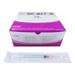 Insulin syringes KD-JECT 1ml U40 (KDM) with detachable needle 29G 0,33x12 (100 pcs)