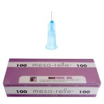 Mesotherapy NEEDLES MESO-RELLE 0,26 x 4 31G x 1/6'' AM314 blue (100 pcs)