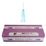 Mesotherapy NEEDLES MESO-RELLE 0,26 x 12 31G x 1/2" AM31G blue (100 pcs)
