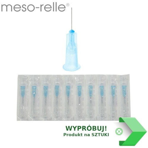 Igły Meso Relle 31G 026 x 12 mm 10 sztuk-1924