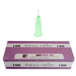 Mesotherapy NEEDLES MESO-RELLE 0,2 x 4 33G x 1/6" AM334 green (100 pcs)