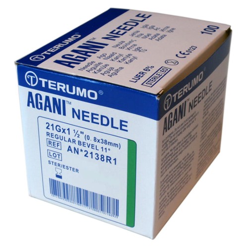 terumo-agani-needle-21g-0-8-x-38-185