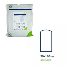 Osłona na kończynę 70cm x 120cm ALPHATEX włókninowa jałowa (2 szt.)