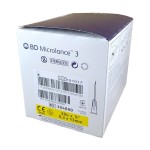 Igły iniekcyjne BD MICROLANCE 0,3 x 13    30G x 1/2`` żółte ref. 304000 (100 szt.)