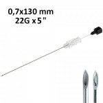 BD SPINAL NEEDLE 0,7 x 127 mm QUINCKE POINT 22G x 5,00'' black (1 PIECE)