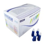 NAKŁUWACZ UNIDEM 1,8 mm (1 SZTUKA) ZIELONE igła 21G głębokość 1,8mm