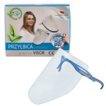 Przyłbica ochronna COMFORT RELAX NIEBIESKA (4 folie Relax)