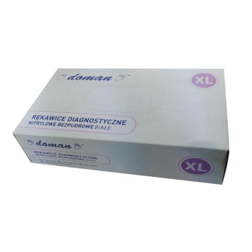 Rękawiczki nitrylowe DOMAN BIAŁE - XL.JPG-2570