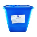 Pojemnik na odpady medyczne 5,0L KM-PROJEKT NIEBIESKI