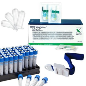 Duży zestaw do pozyskiwania osocza bogatopłytkowego + staza gratis