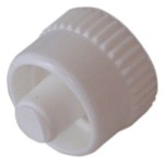 Combi stopper KD-CAP Luer Cap WHITE (100 pcs)