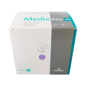 Podkłady MEDIXPRO PF WRZOSOWY 33x48cm bibułowo-foliowe cięte SKŁADANE 3-warstwowe (80 szt.)